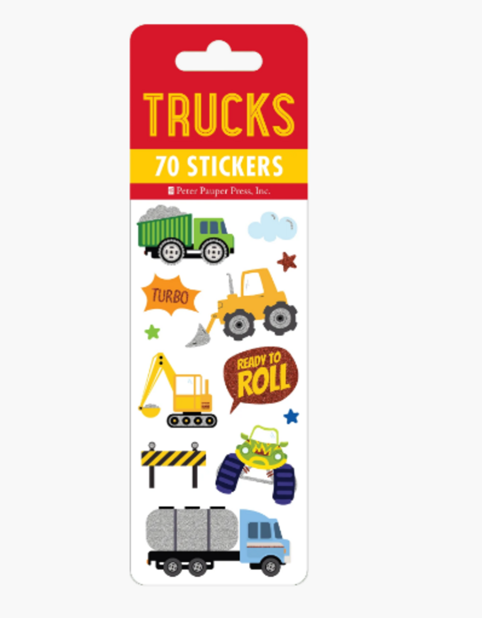 Peter Pauper Press Trucks Sticker Set
