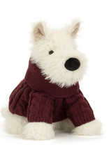 Jellycat Munro Scottie Dog Winter Jumper Outfit