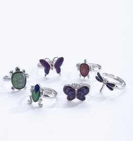 GeoCentral Mood Ring Outdoor Creatures Asst.