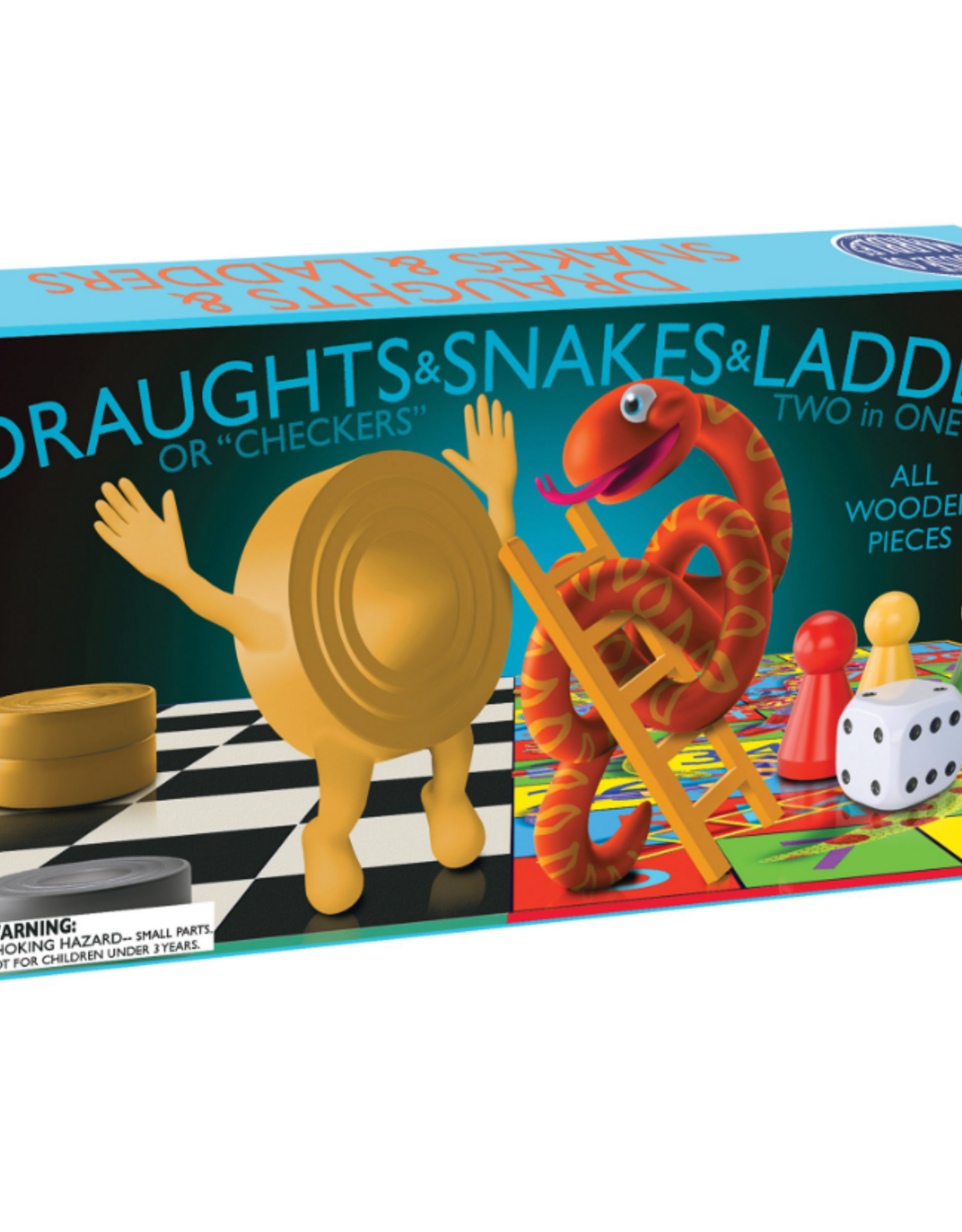 House of Marbles Draughts & Snakes