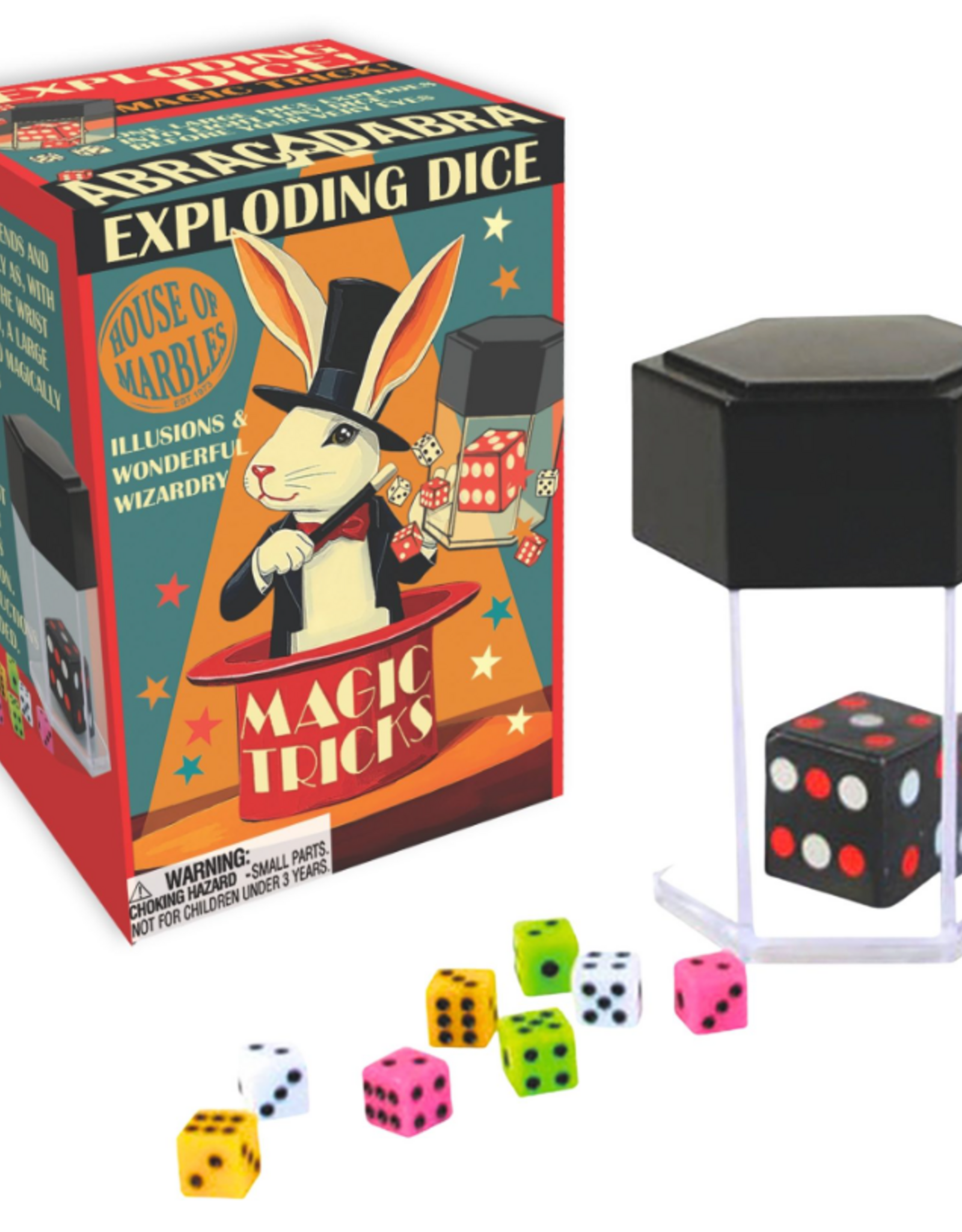 House of Marbles Magic Exploding Dice