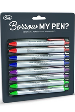 Fred & Friends BORROW MY PEN - ASST PENS-8