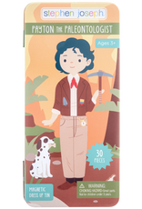 Stephen Joseph TALL TRAVEL TIN MAGNETIC DRESS UP PALEONTOLOGIST