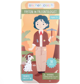 Stephen Joseph TALL TRAVEL TIN MAGNETIC DRESS UP PALEONTOLOGIST