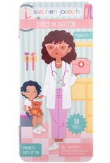 Stephen Joseph TALL TRAVEL TIN MAGNETIC DRESS UP DOCTOR