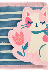 Stephen Joseph WALLET PINK CAT