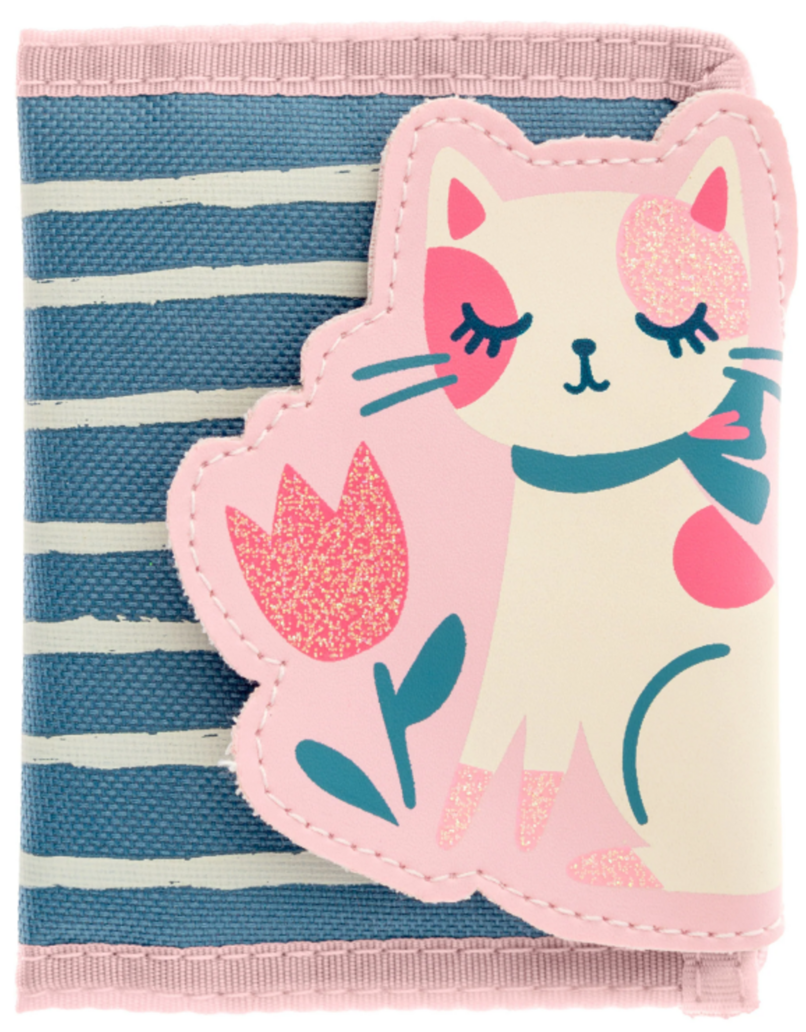 Stephen Joseph WALLET PINK CAT