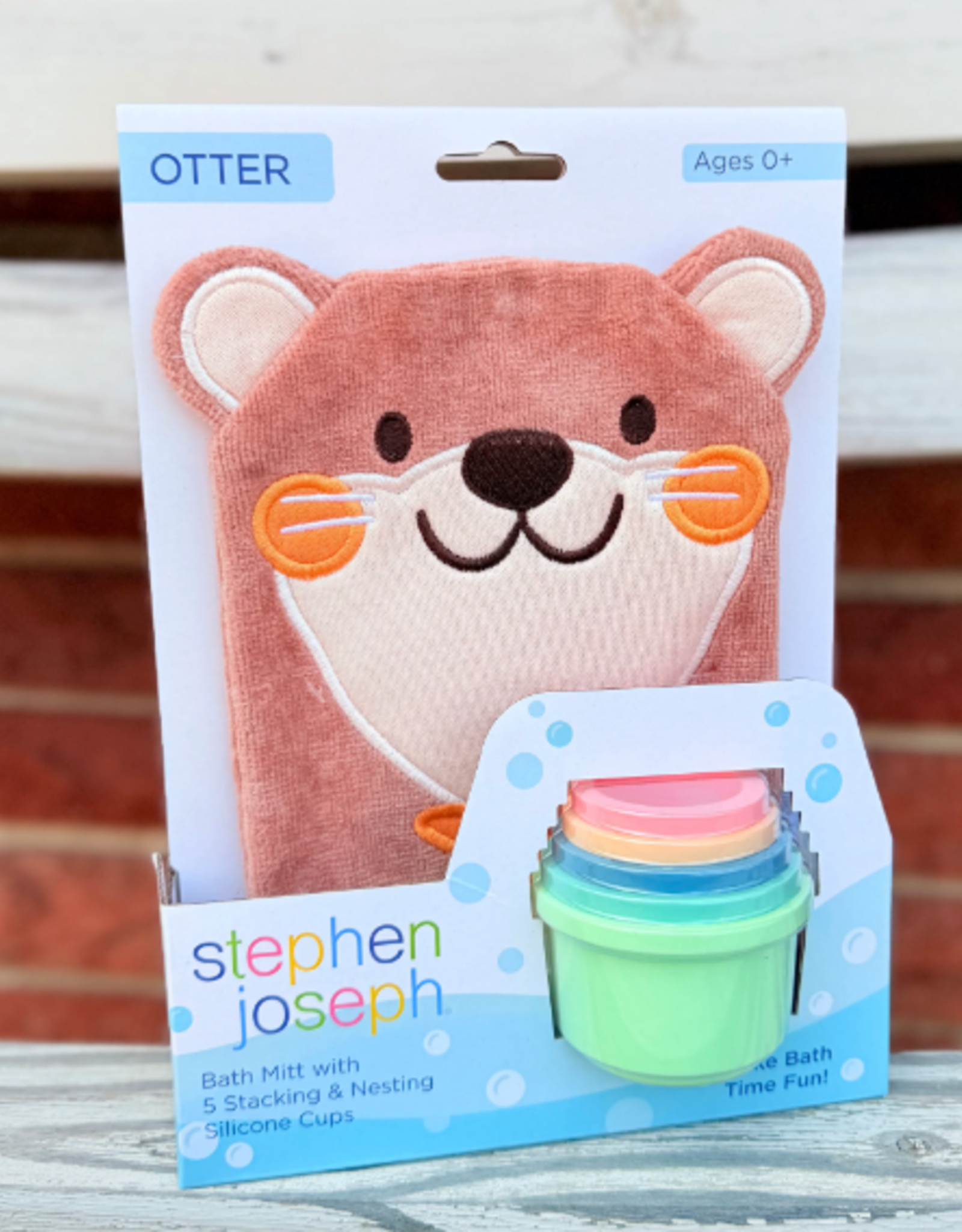 Stephen Joseph BATH TIME BUNDLE OTTER