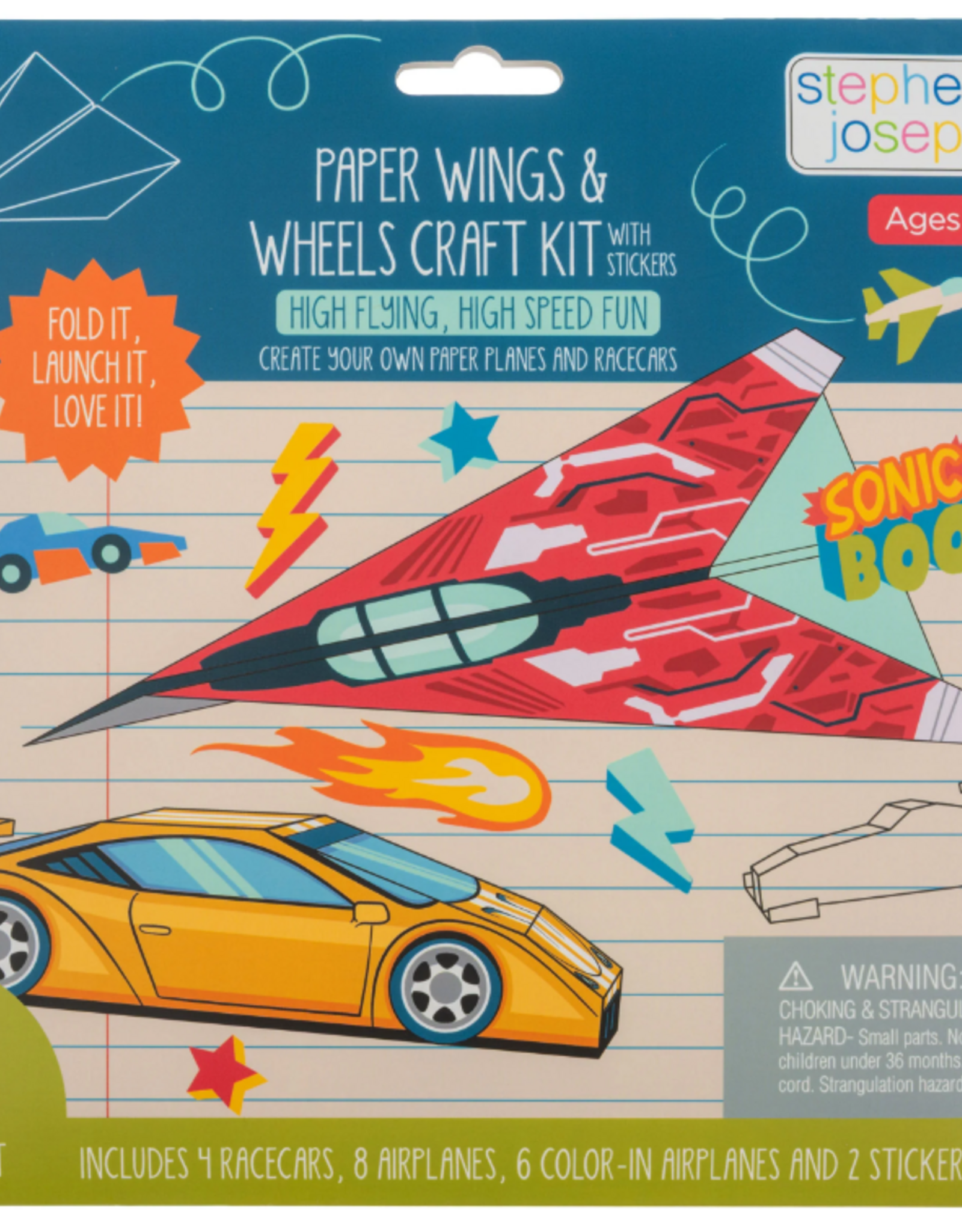 Stephen Joseph CRAFT KIT WINGS AND WHEELS