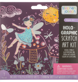 Stephen Joseph HOLOGRAPHIC SCRATCH ART FAIRY