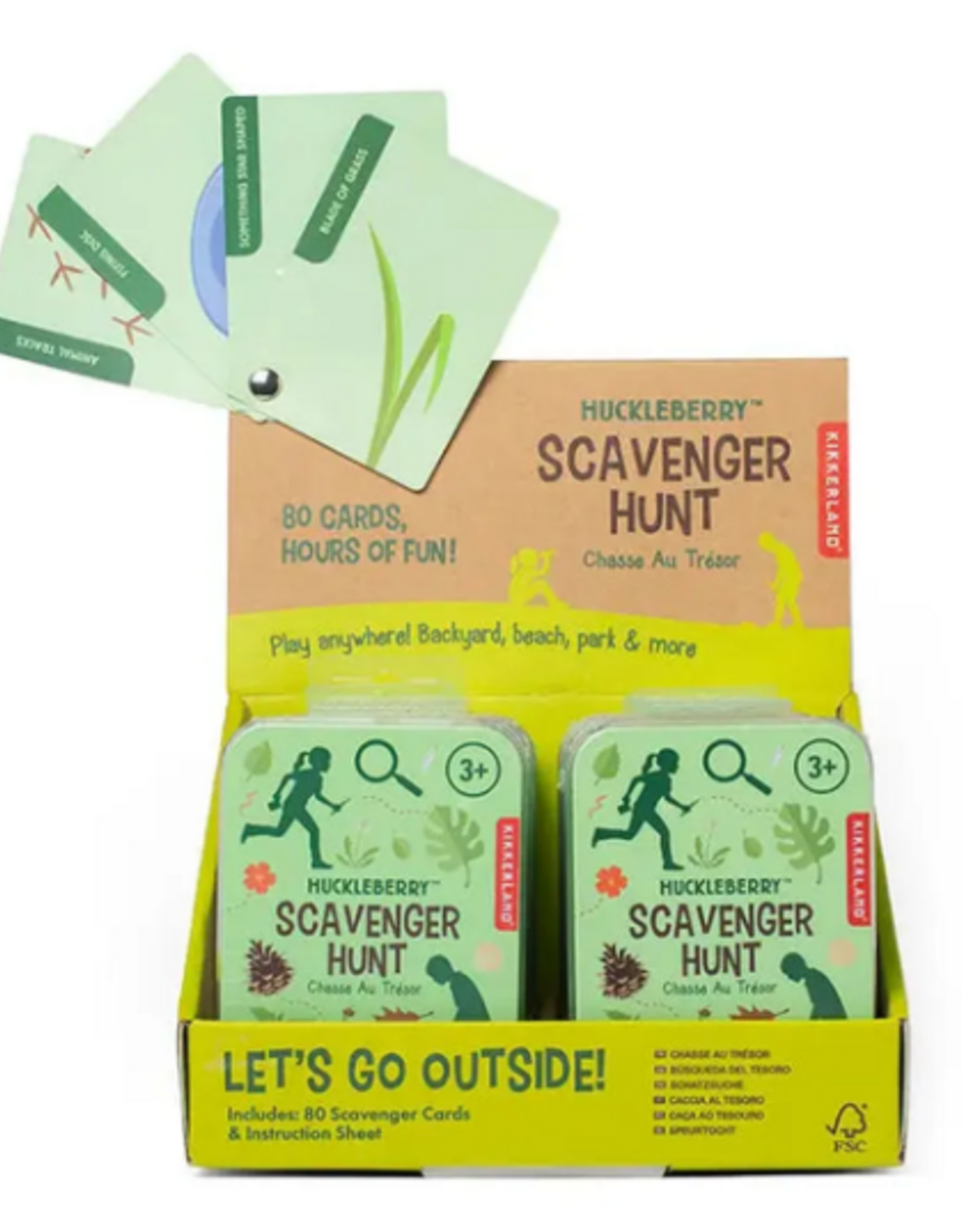Kikkerland HUCKLEBERRY SCAVENGER HUNT