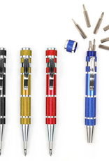 Kikkerland PRECISION 8-IN-1 SCREWDRIVER ASST.