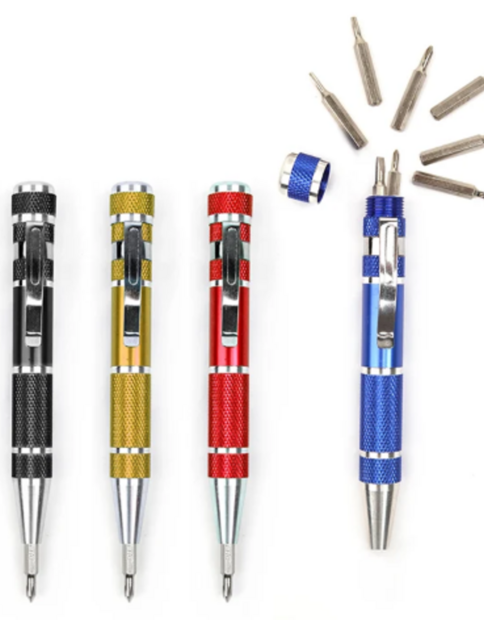 Kikkerland PRECISION 8-IN-1 SCREWDRIVER ASST.