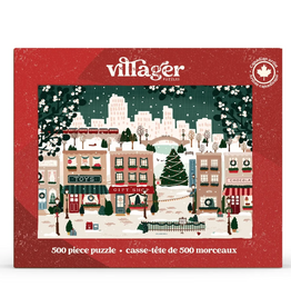 Villager Small Town Holiday 500pc