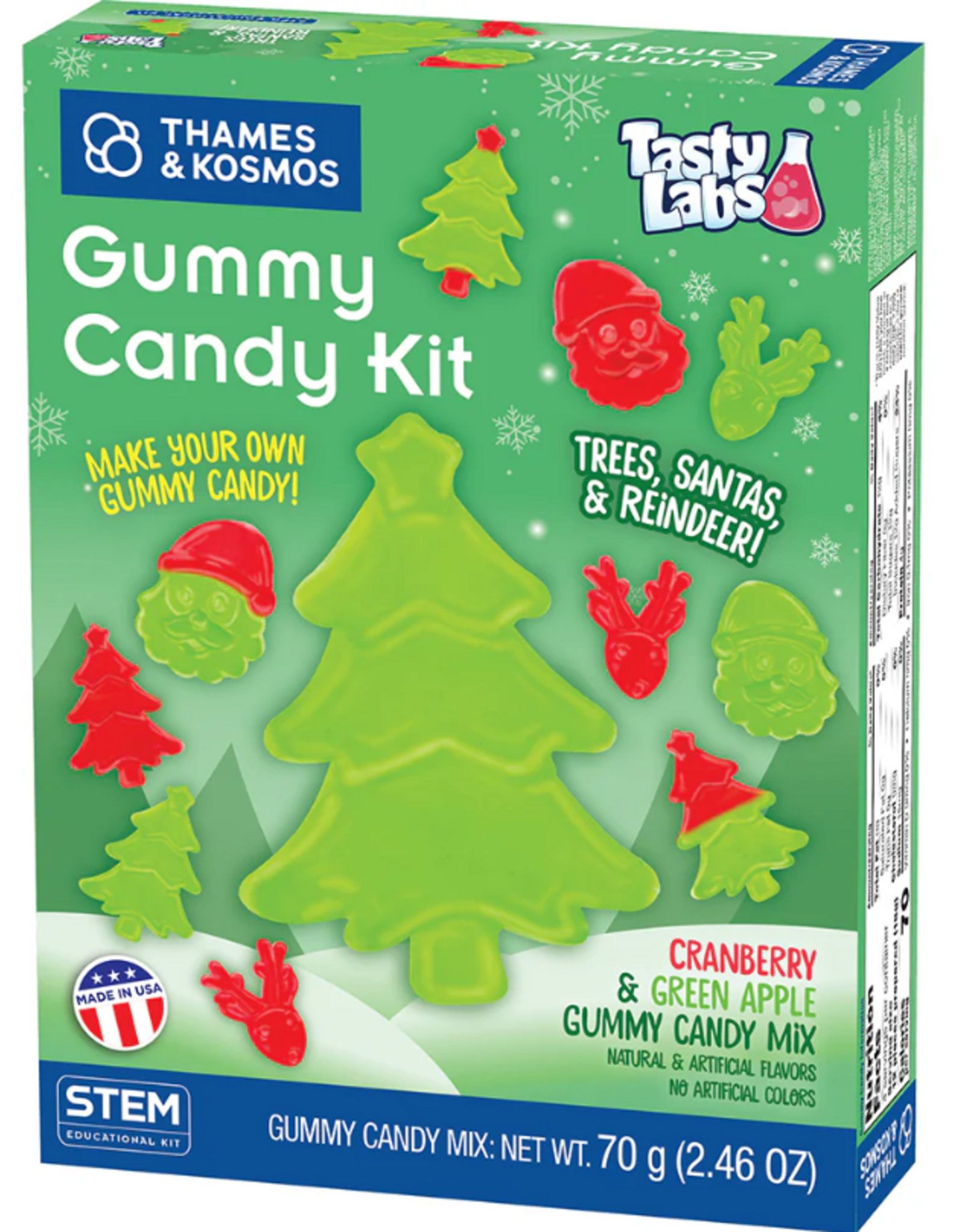 Thames & Kosmos Gummy Candy Kit - Trees, Santas & Reindeer