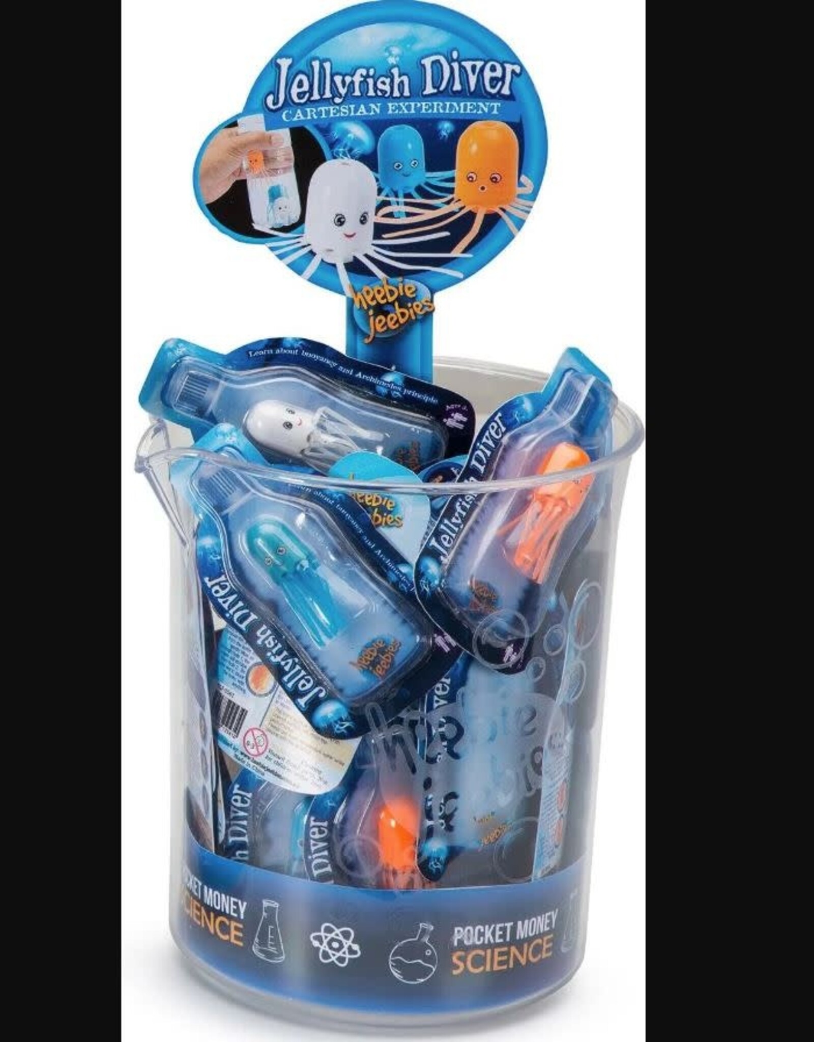 Heebie Jeebies JellyFish Diver in Beaker