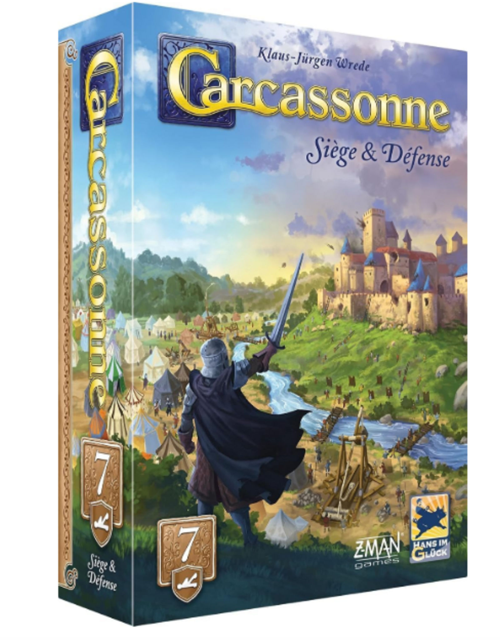 Z-Man Games Carcassonnes - EXP 7 - Siege & Defence
