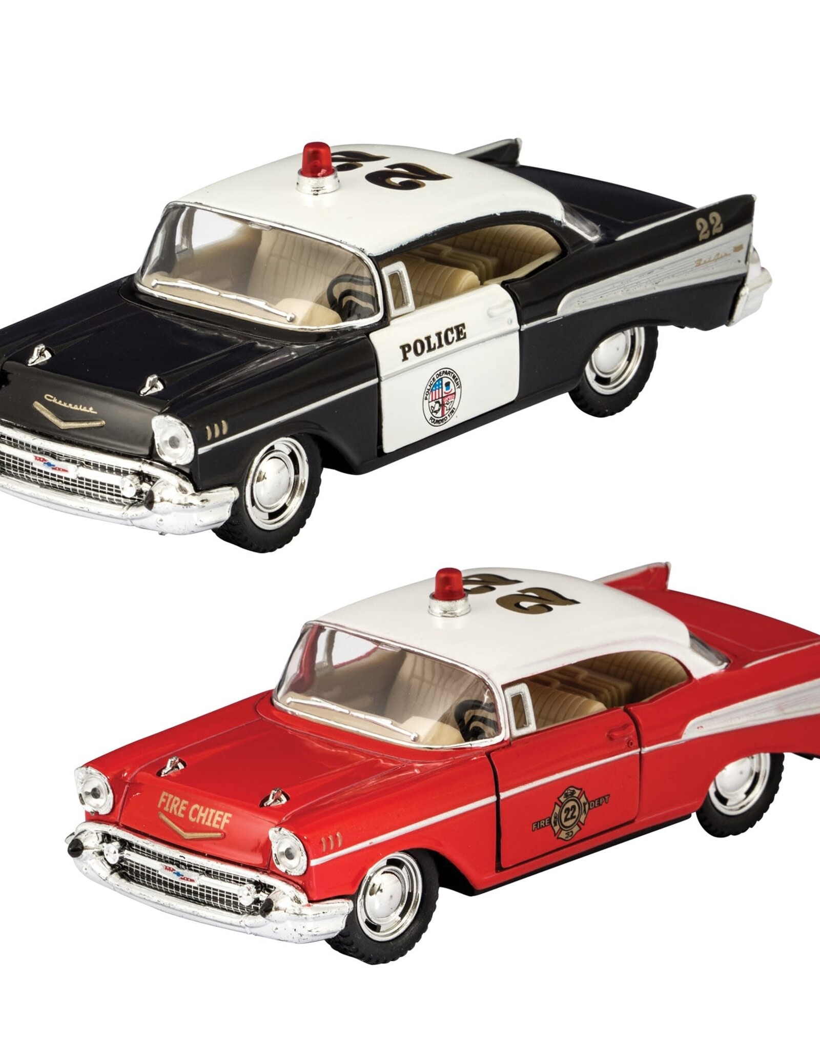 Schylling DIE CAST FIRE/POLICE BEL AIR