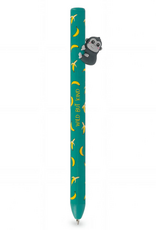 Legami Legami Ballpoint Black Pen - Gorilla