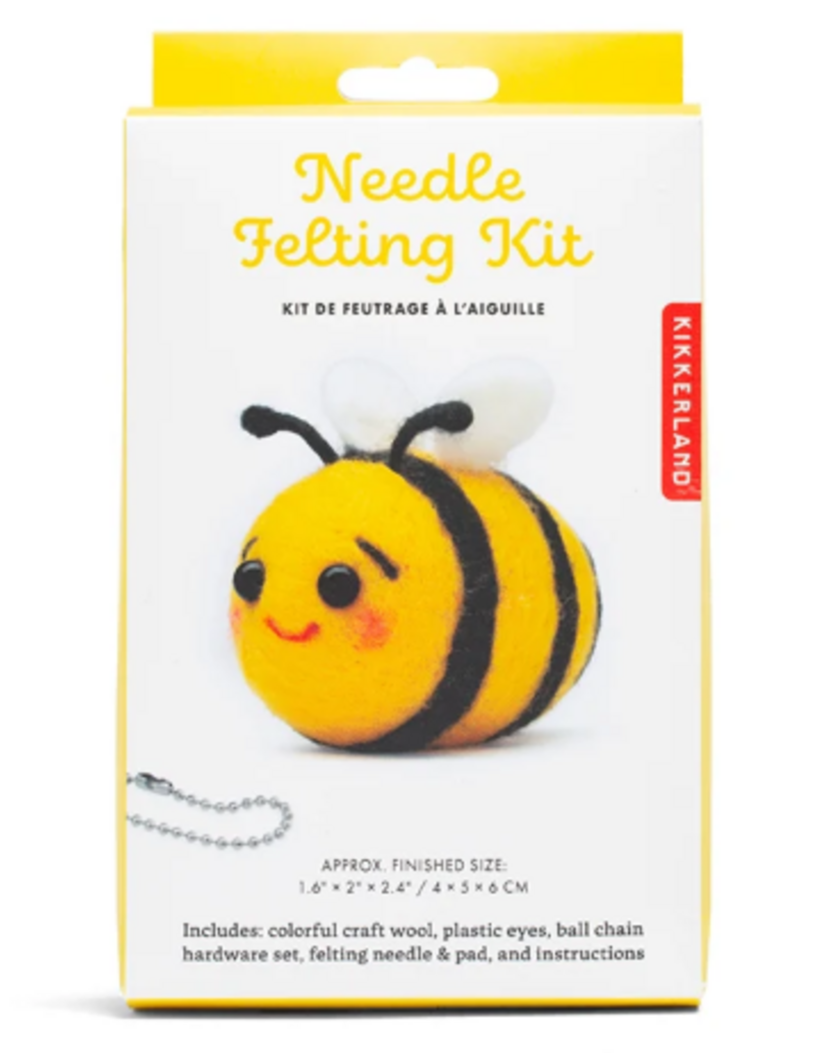 Kikkerland BUMBLE BEE FELTING KIT