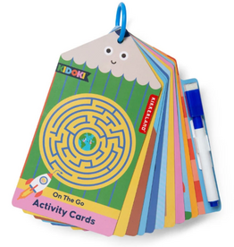 Kikkerland KIDOKI PLAY & ERASE ACTIVITY CARDS
