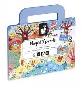 Janod MAGNETI'PUZZLES - 4 SEASONS - 36 PIECES