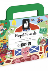 Janod MAGNETI'PUZZLES - FARM - 24 PIECES
