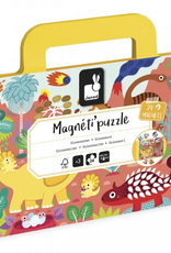 Janod MAGNETI'PUZZLES - DINO - 24 PIECES