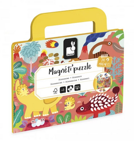 Janod MAGNETI'PUZZLES - DINO - 24 PIECES