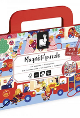 Janod MAGNETI'PUZZLES - FIREFIGHTERS 36 PIECES