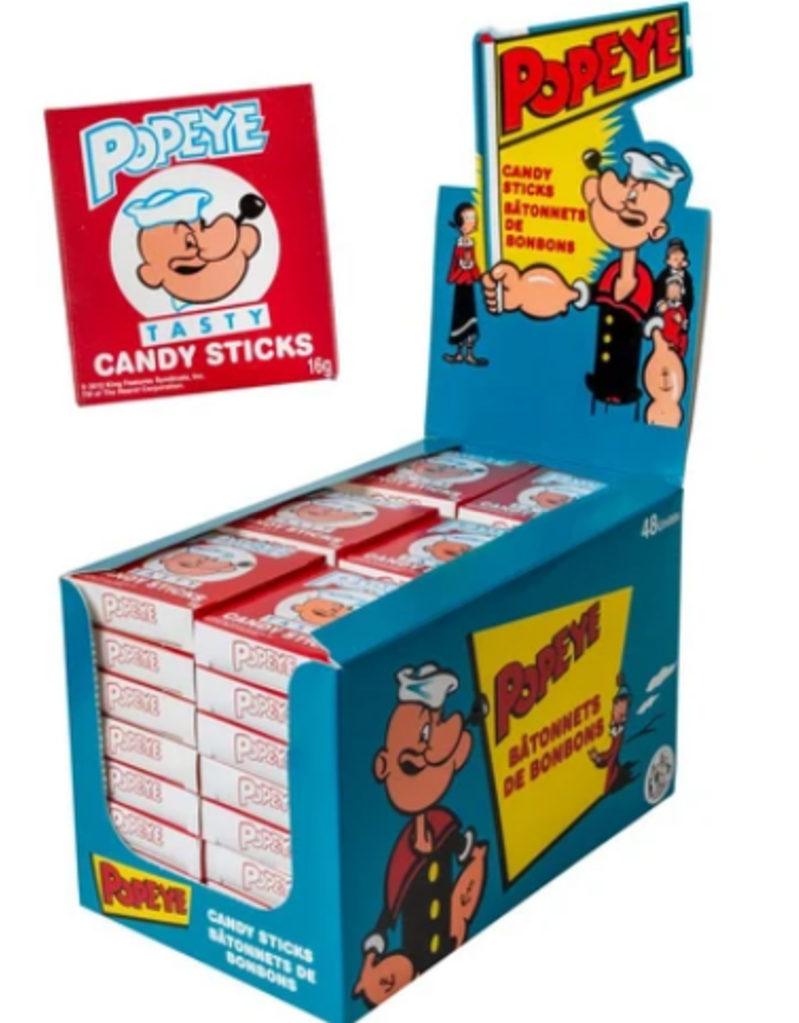 Popeye Candy Sticks