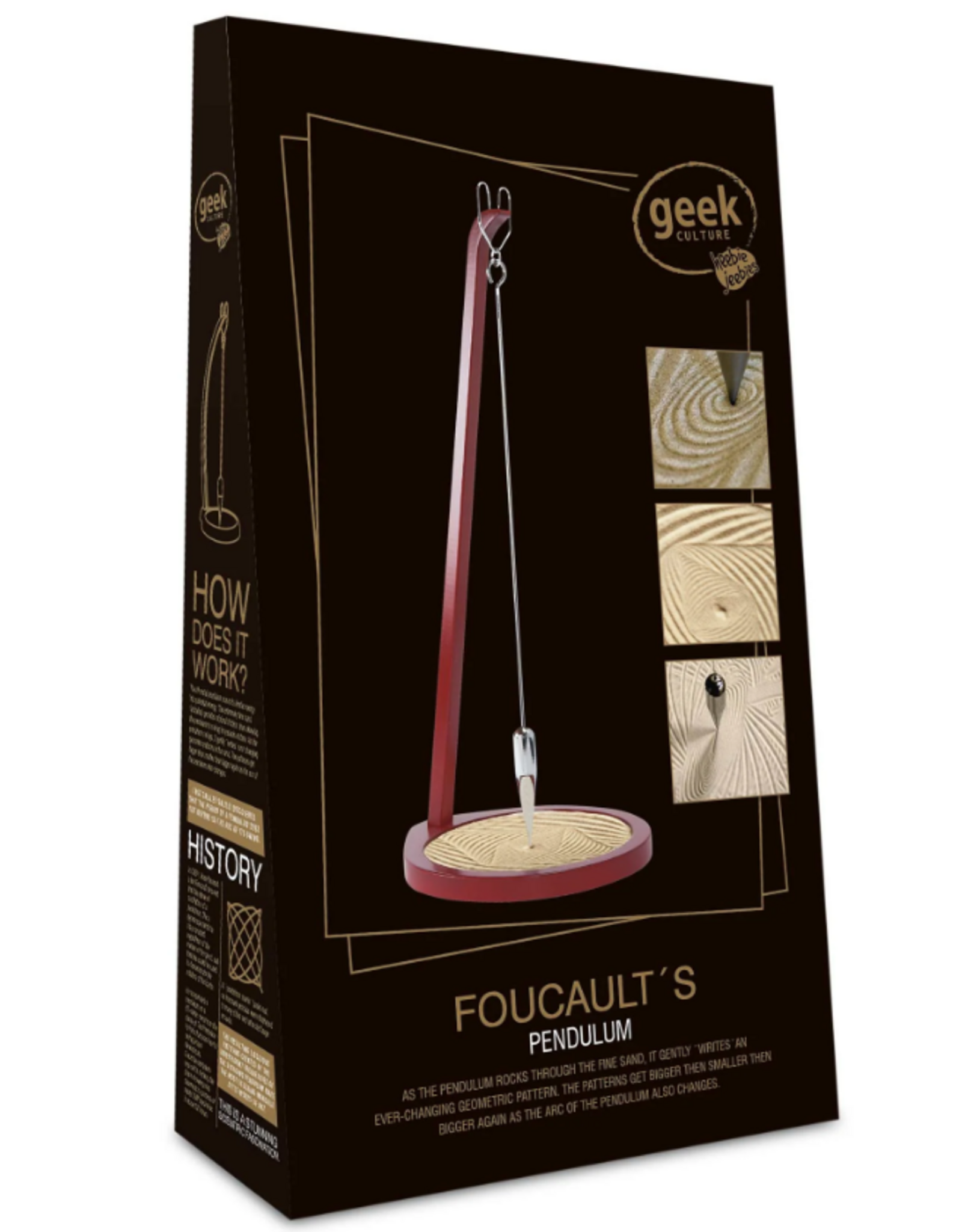Heebie Jeebies Foucaults Pendulum - Wood