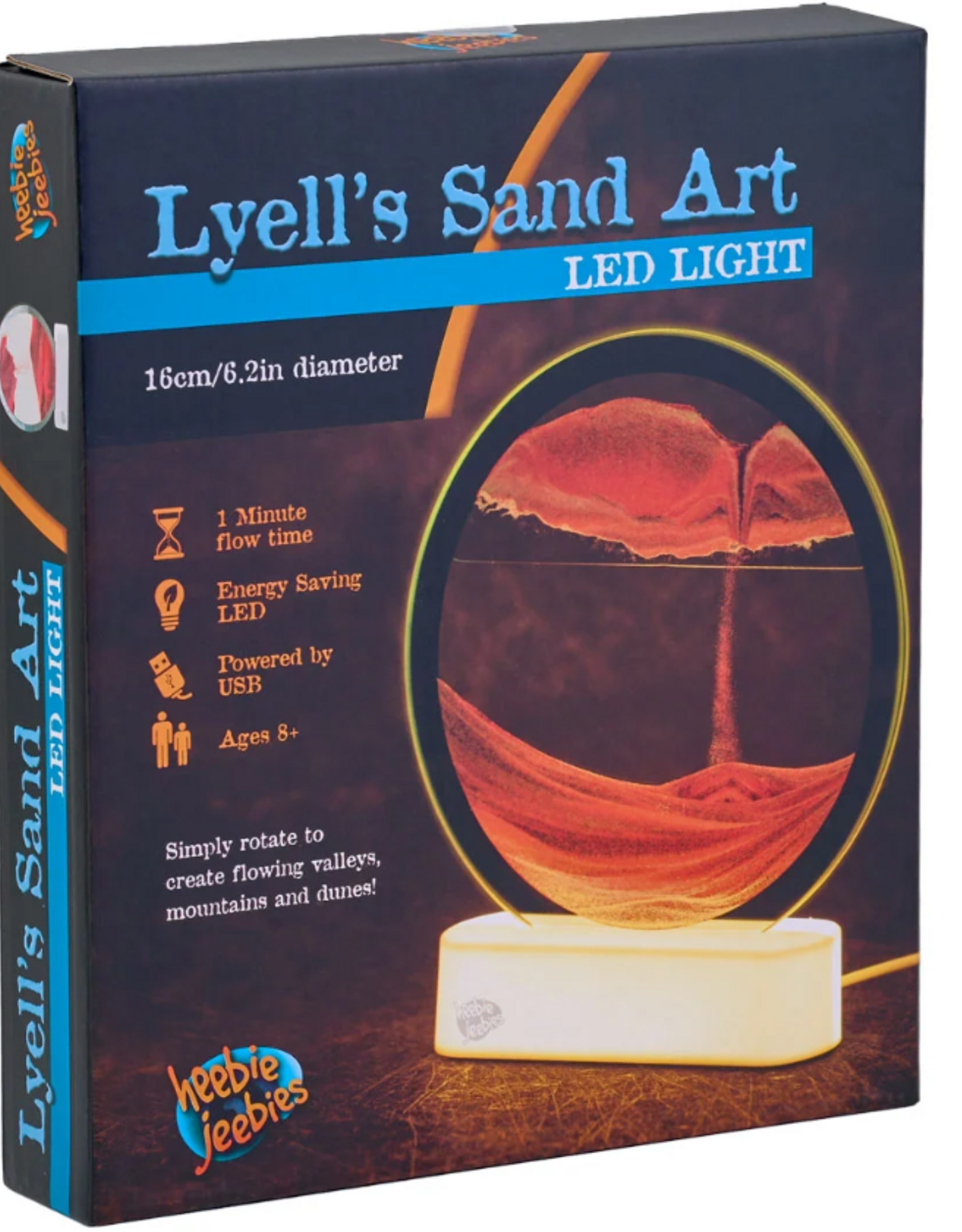 Heebie Jeebies Lyells Sand Art LED