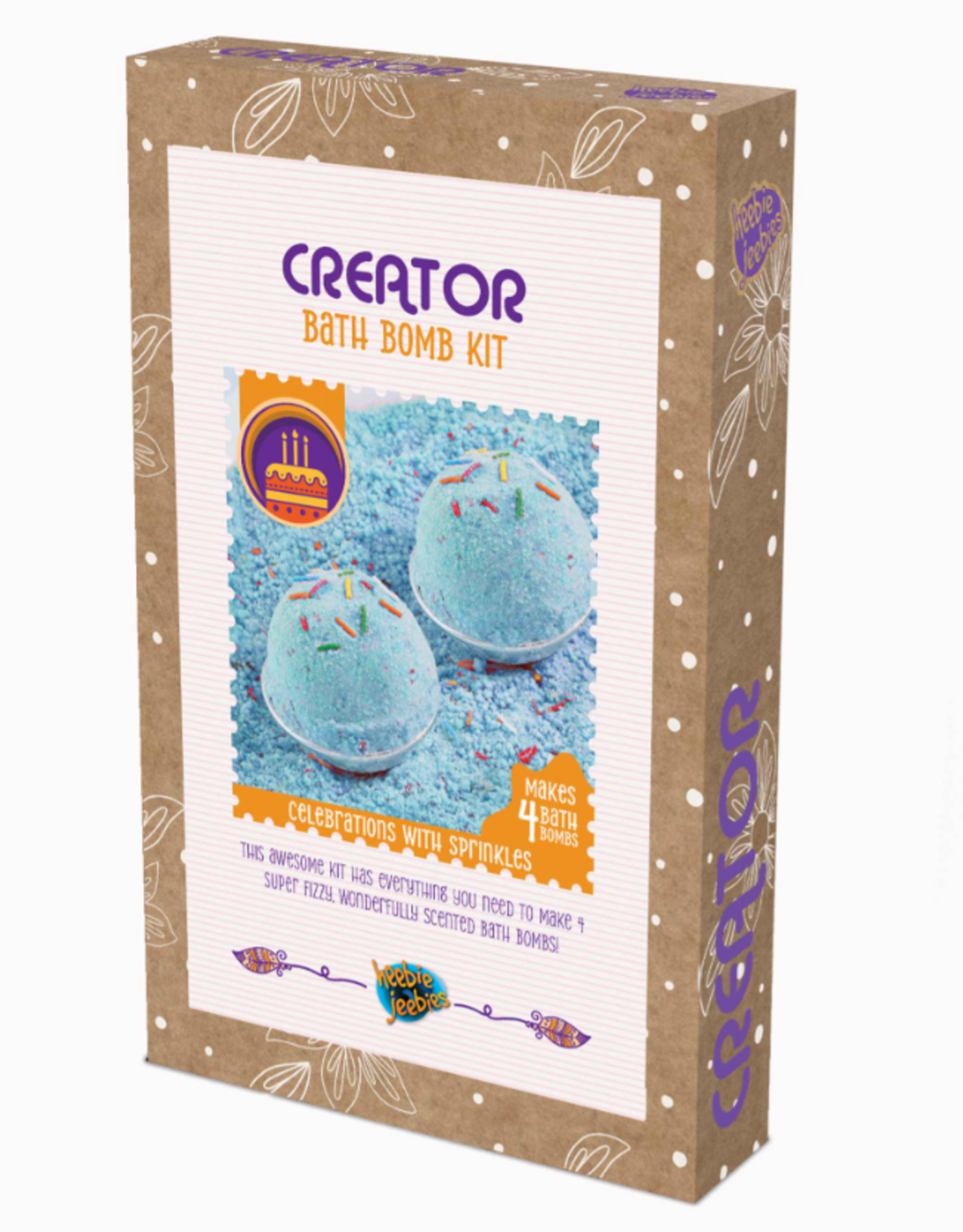 Heebie Jeebies Creator Bath Bomb Kit Celebrations