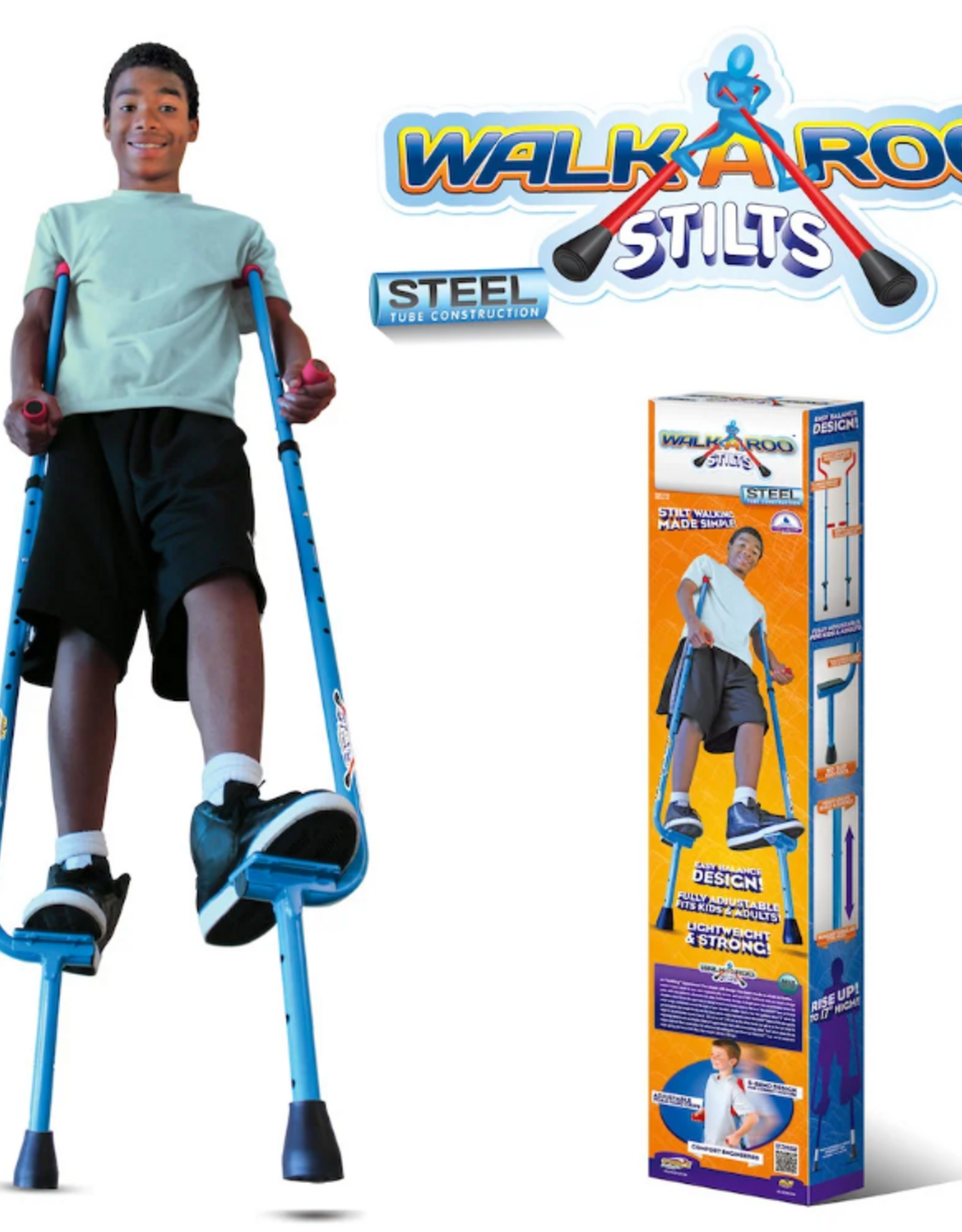 GeoSpace Walkaroo Stilts - Blue