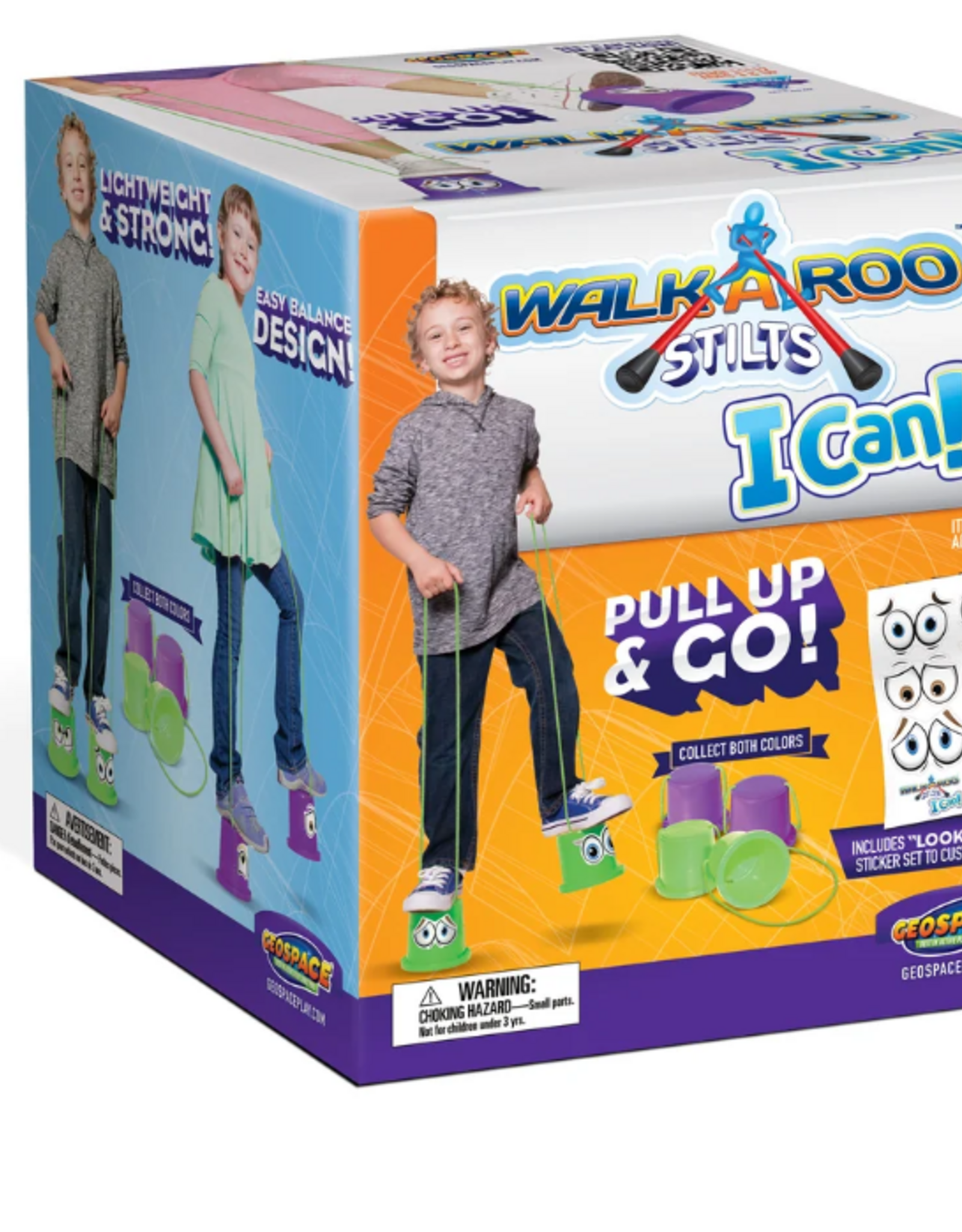 GeoSpace Walkaroo, I Can Beginner Stilts - Purple