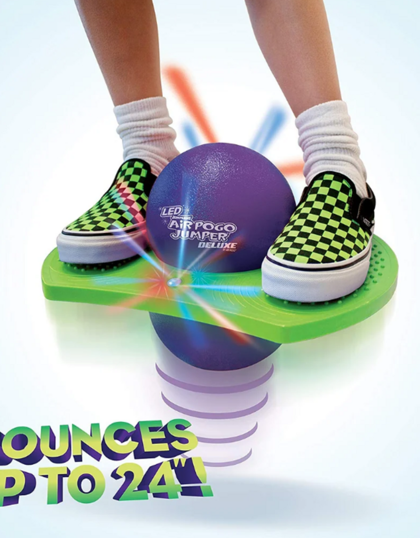 GeoSpace Air Pogo Jumper Deluxe with LED lights