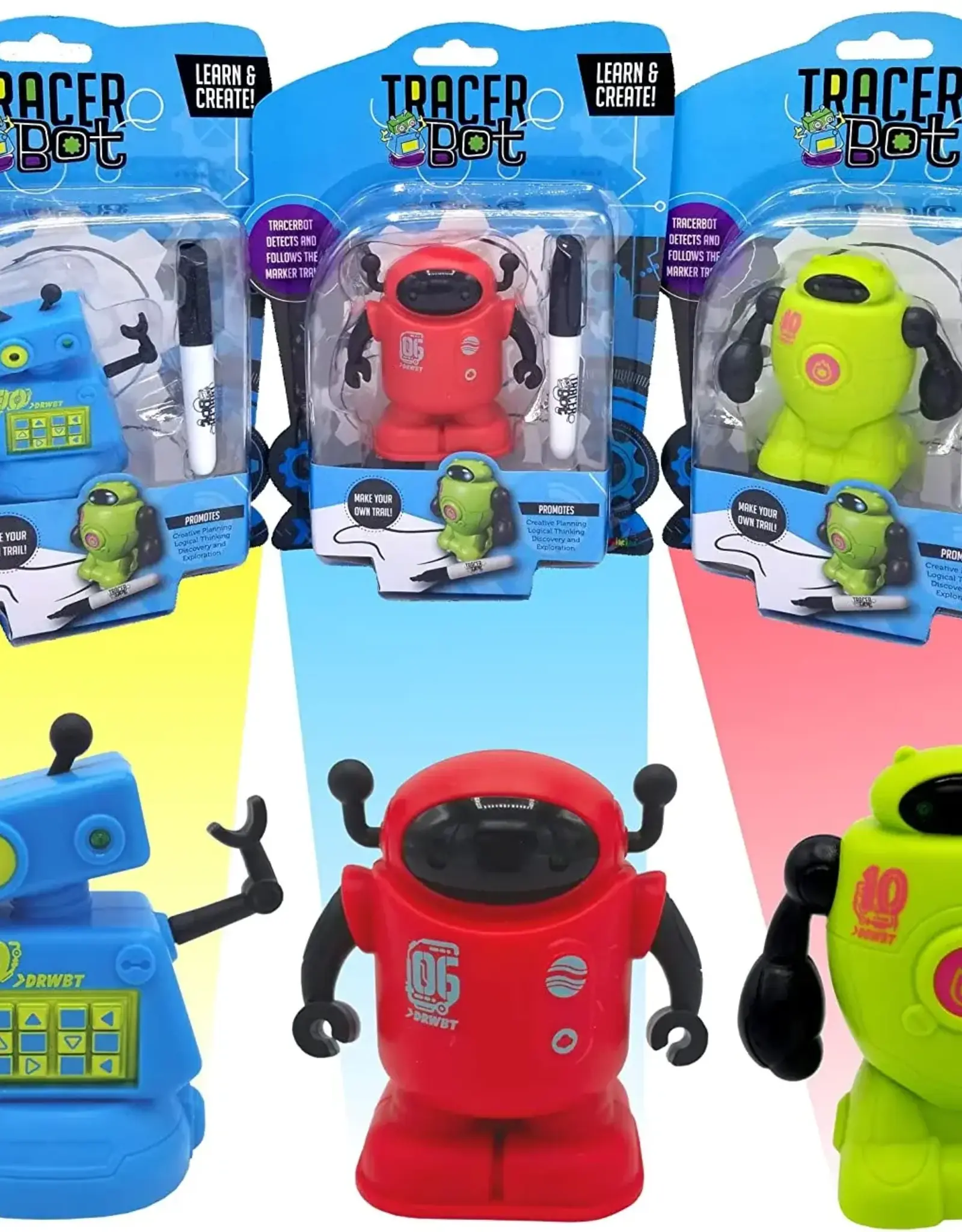 Mukikm TracerBot assortment (Red Green or Blue)