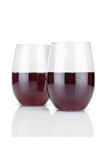 Stemless Plastic Beach Wine Cups