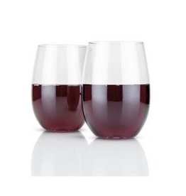 Stemless Plastic Beach Wine Cups