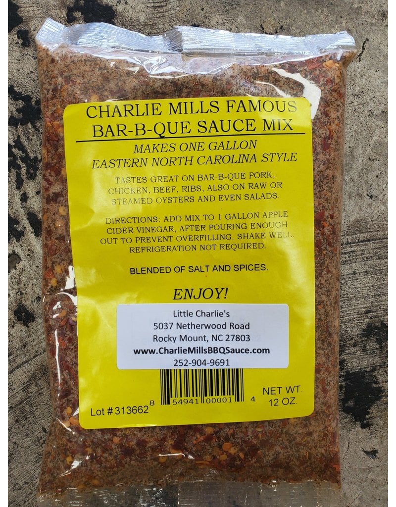 Charlie Mills Famous BBQ Sauce