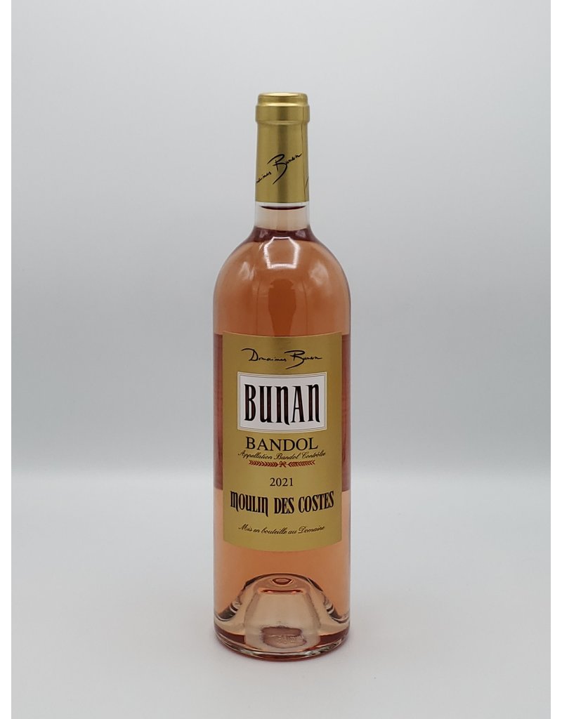 Domaines Bunan Moulin de Costes Bandol Rose 2021