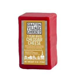 1 Year Cheddar (Grafton, UK) 4 oz