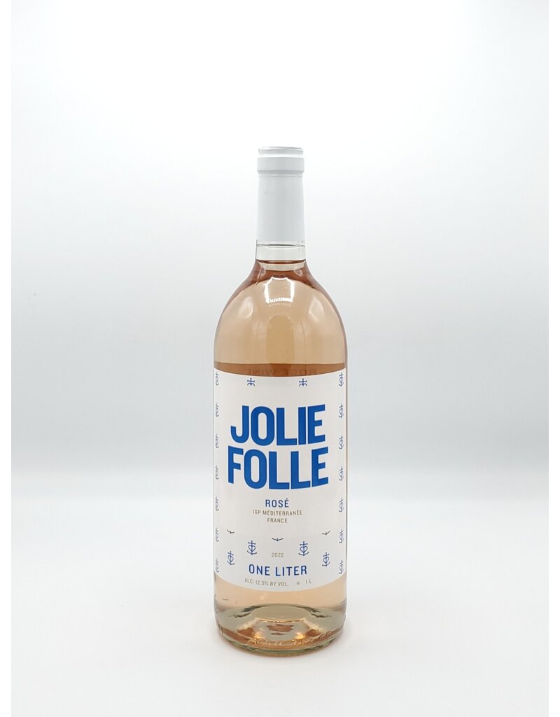 Jolie Folle Rosé IGP Méditerranée 2022 1 liter