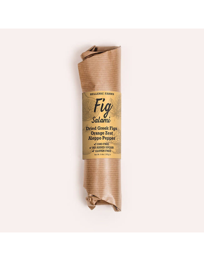 Fig Salami Orange Zest & Pepper (Hellenic Farms) 6.4oz