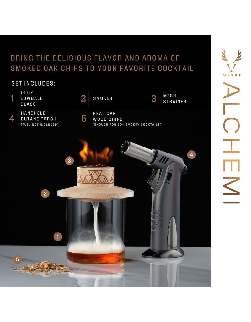 Alchemi Single Serve Smoker Kit by Viski
