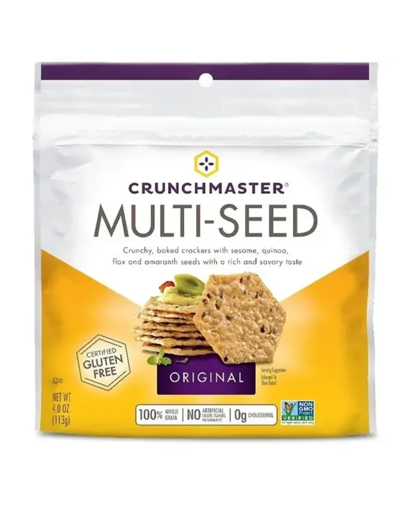 Crunchmaster Gluten Free Multi Seed Original Cracker 4oz
