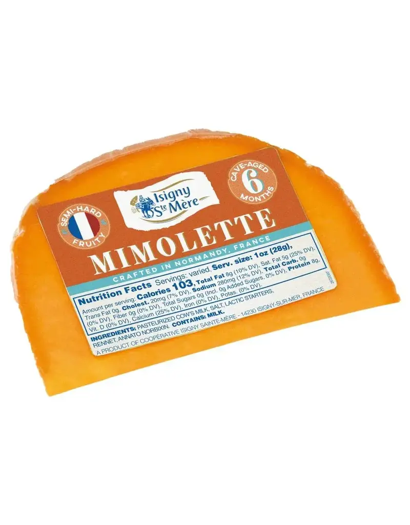 Mimolette 6 month  7.4oz (Isigny Ste. Mere, FR)