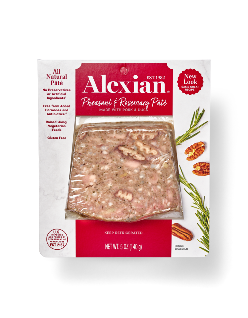 Alexian Sliced Pheasant & Rosemary Paté 5oz