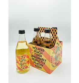Wölffer Estate Vineyard No. 139 Peach Cider, 4pk.